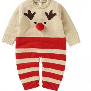 2023 เสื้อสเวตเตอร์ Christmas Baby Knitited ใหม่ล่าสุดสำหรับเด็ก